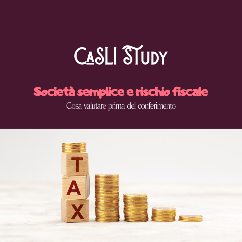 CaSLI Study_Società semplice e rischio fiscale_Copertina sito articolo